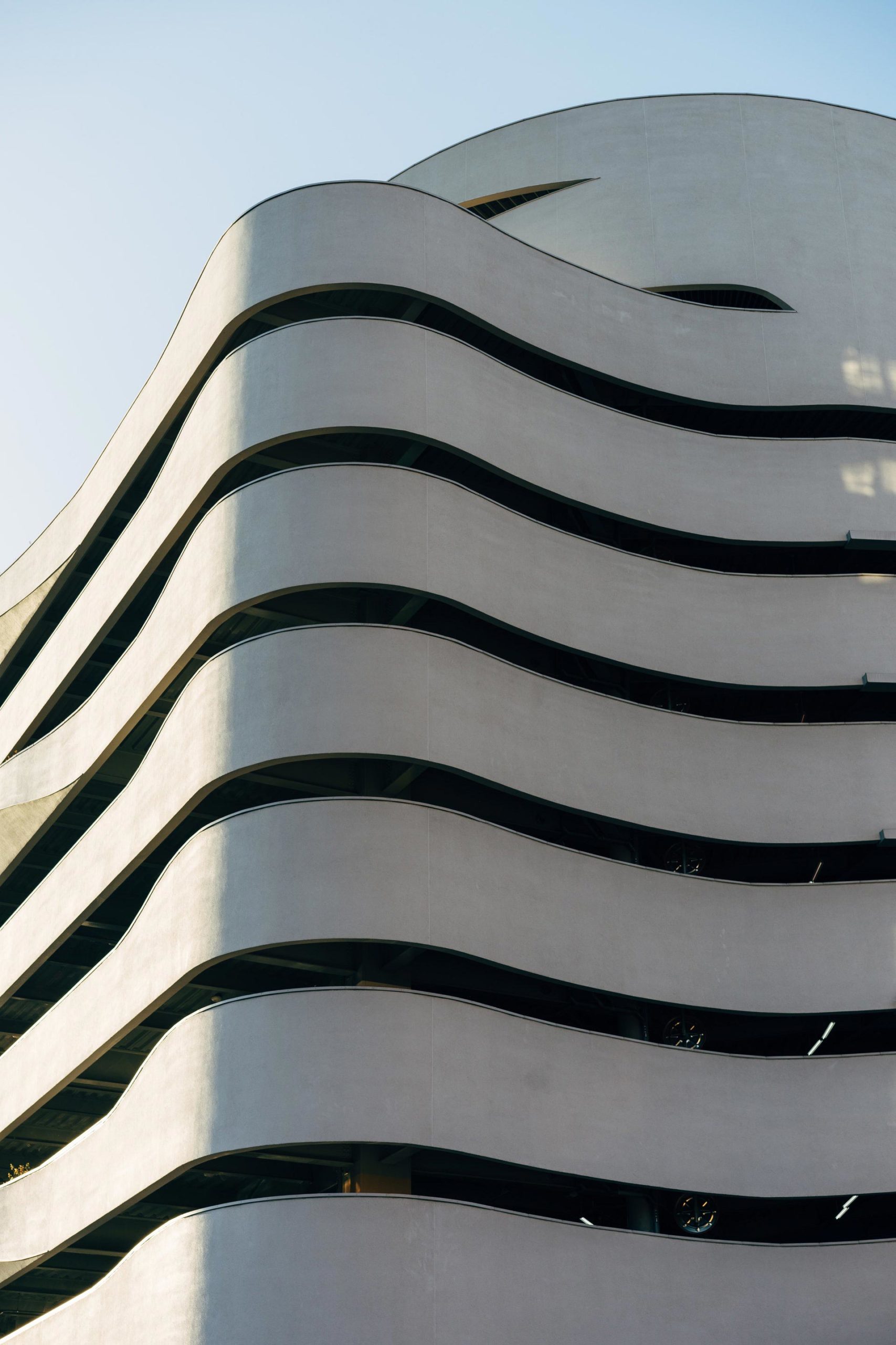concrete patterns of a building